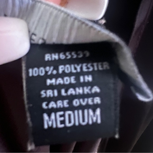 2/$100 Jones New York Black Lace Night Dress Lingerie Robe Set SZ M - Picture 6 of 6